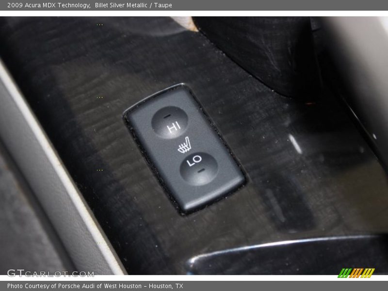 Billet Silver Metallic / Taupe 2009 Acura MDX Technology