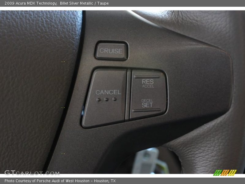 Billet Silver Metallic / Taupe 2009 Acura MDX Technology