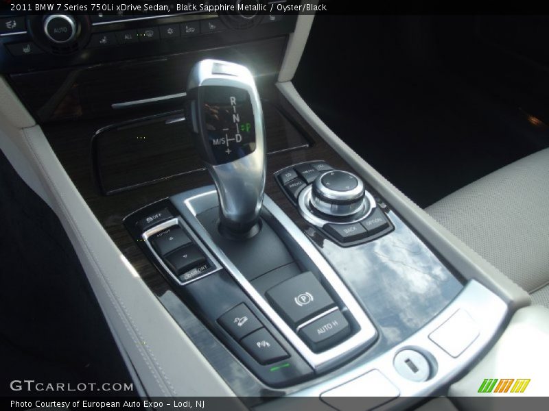 Black Sapphire Metallic / Oyster/Black 2011 BMW 7 Series 750Li xDrive Sedan