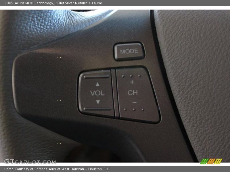 Billet Silver Metallic / Taupe 2009 Acura MDX Technology