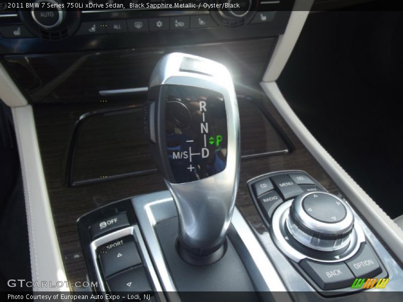 Black Sapphire Metallic / Oyster/Black 2011 BMW 7 Series 750Li xDrive Sedan