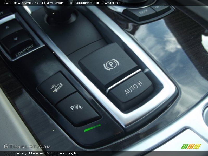 Black Sapphire Metallic / Oyster/Black 2011 BMW 7 Series 750Li xDrive Sedan