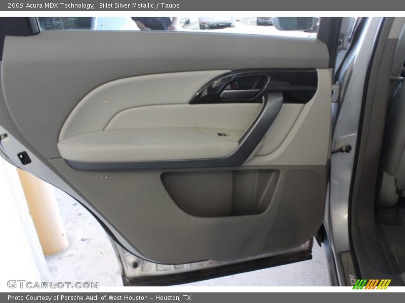 Billet Silver Metallic / Taupe 2009 Acura MDX Technology