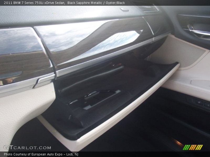 Black Sapphire Metallic / Oyster/Black 2011 BMW 7 Series 750Li xDrive Sedan