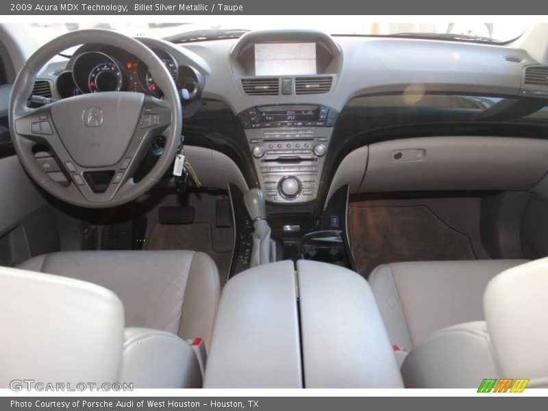 Billet Silver Metallic / Taupe 2009 Acura MDX Technology
