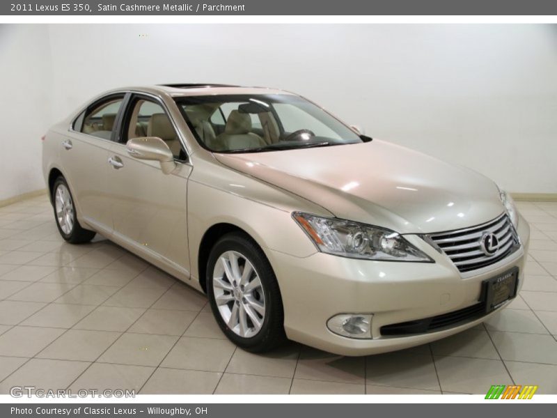 Satin Cashmere Metallic / Parchment 2011 Lexus ES 350