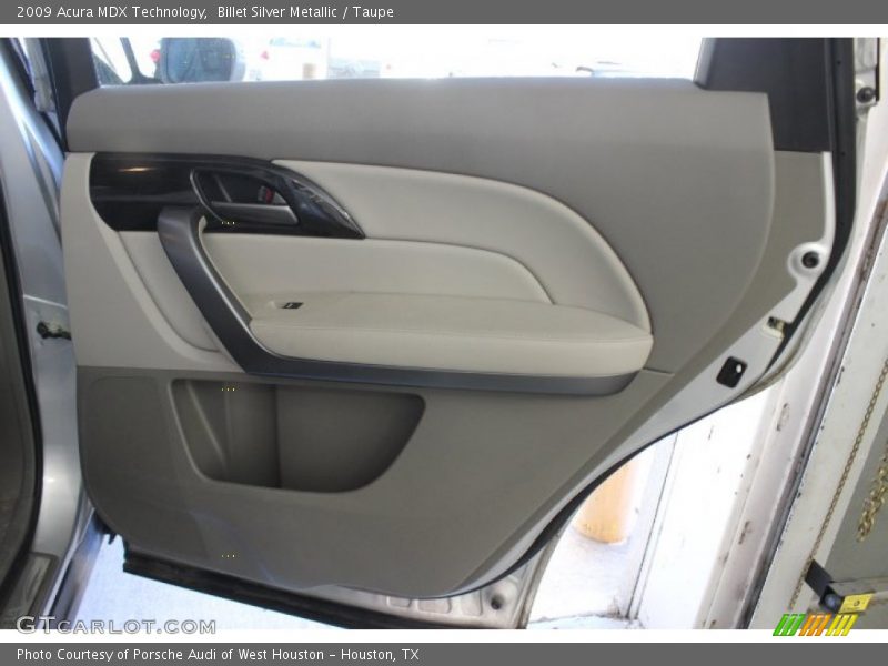 Billet Silver Metallic / Taupe 2009 Acura MDX Technology