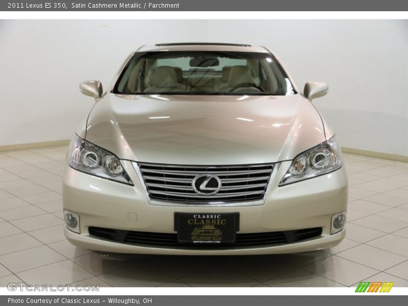 Satin Cashmere Metallic / Parchment 2011 Lexus ES 350