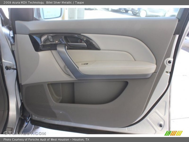 Billet Silver Metallic / Taupe 2009 Acura MDX Technology