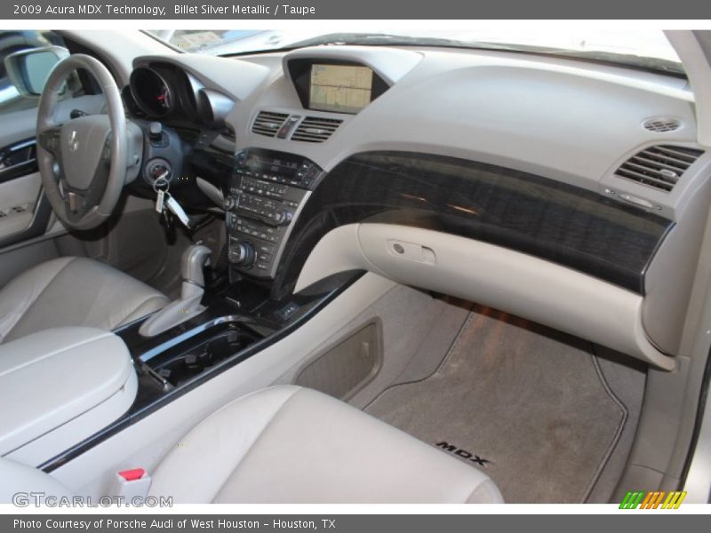 Billet Silver Metallic / Taupe 2009 Acura MDX Technology