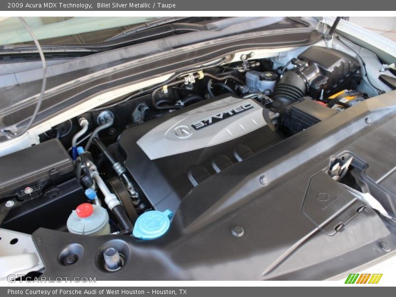 Billet Silver Metallic / Taupe 2009 Acura MDX Technology