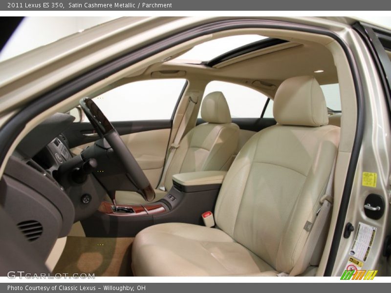 Satin Cashmere Metallic / Parchment 2011 Lexus ES 350