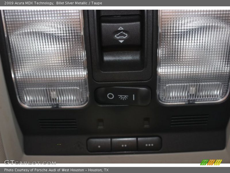 Billet Silver Metallic / Taupe 2009 Acura MDX Technology