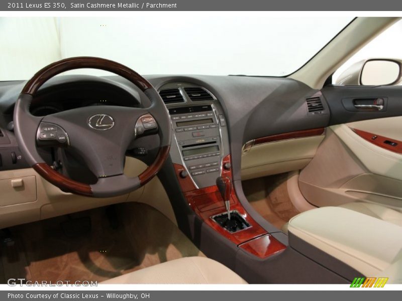 Satin Cashmere Metallic / Parchment 2011 Lexus ES 350