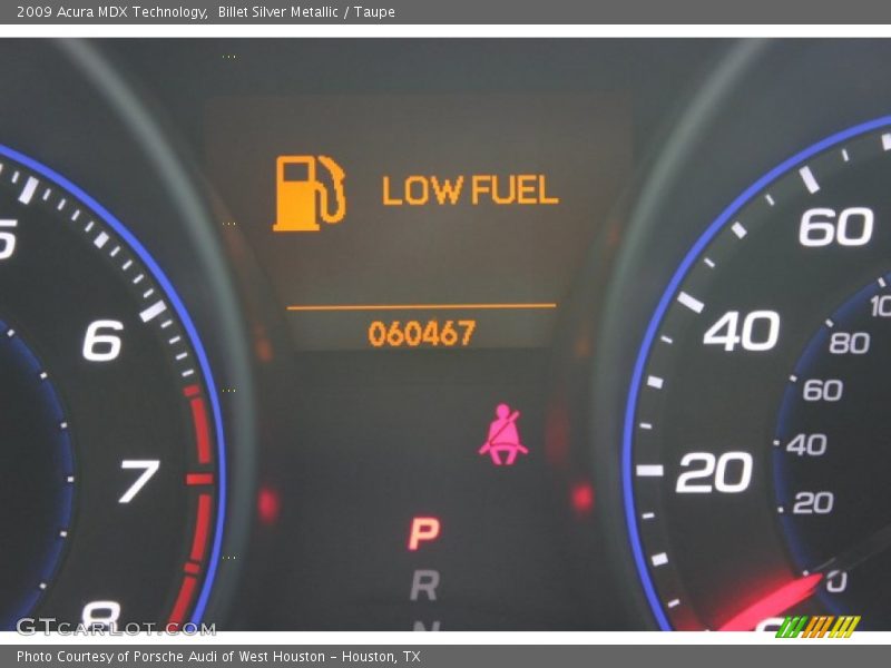 Billet Silver Metallic / Taupe 2009 Acura MDX Technology