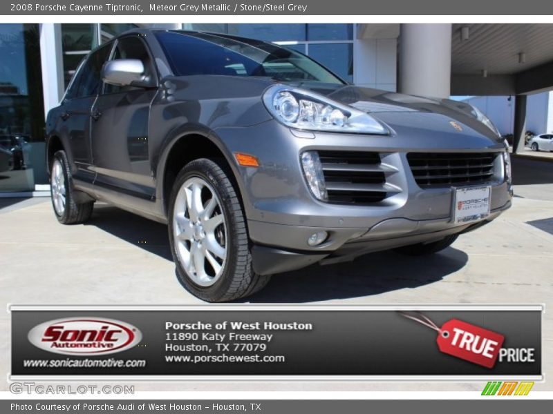 Meteor Grey Metallic / Stone/Steel Grey 2008 Porsche Cayenne Tiptronic