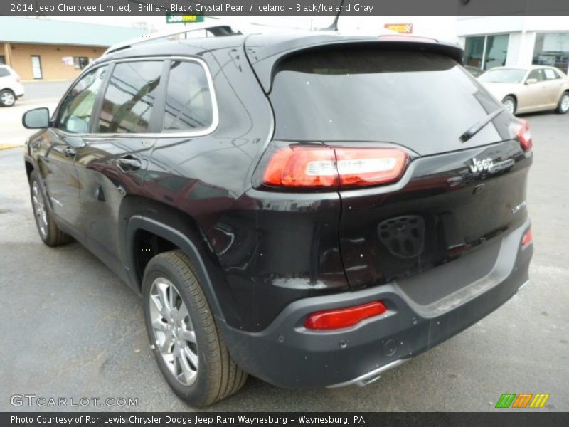  2014 Cherokee Limited Brilliant Black Crystal Pearl