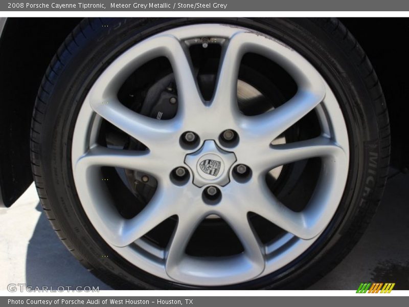 Meteor Grey Metallic / Stone/Steel Grey 2008 Porsche Cayenne Tiptronic