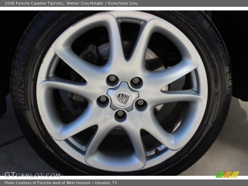 Meteor Grey Metallic / Stone/Steel Grey 2008 Porsche Cayenne Tiptronic