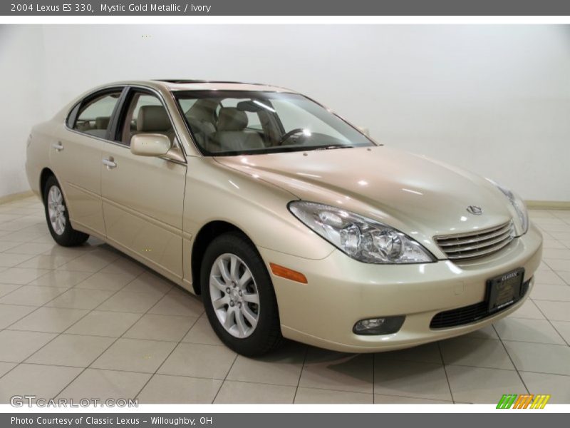 Mystic Gold Metallic / Ivory 2004 Lexus ES 330