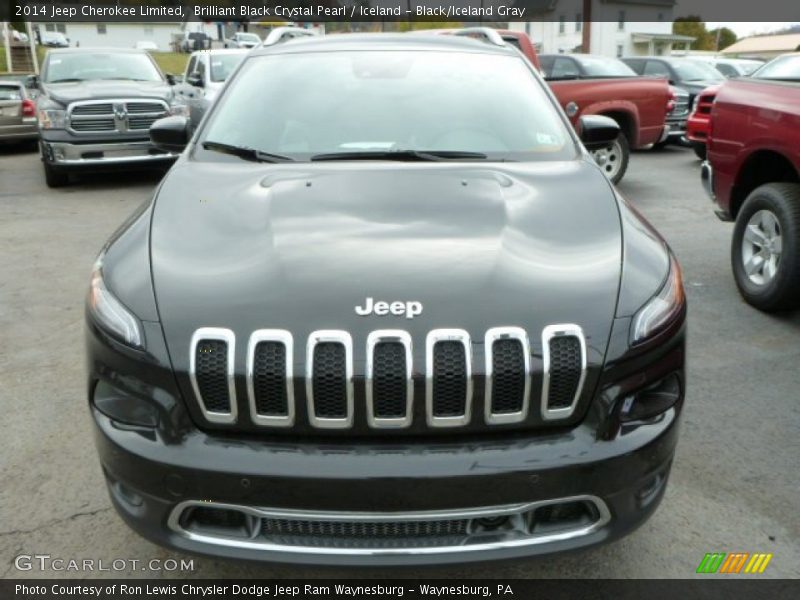  2014 Cherokee Limited Brilliant Black Crystal Pearl