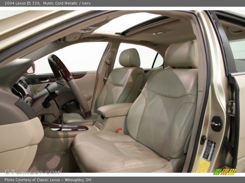 Mystic Gold Metallic / Ivory 2004 Lexus ES 330