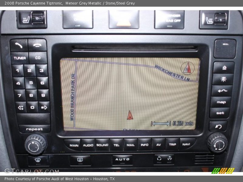 Navigation of 2008 Cayenne Tiptronic