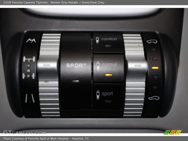 Controls of 2008 Cayenne Tiptronic