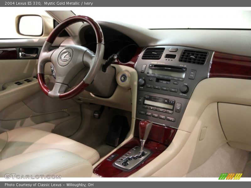 Mystic Gold Metallic / Ivory 2004 Lexus ES 330