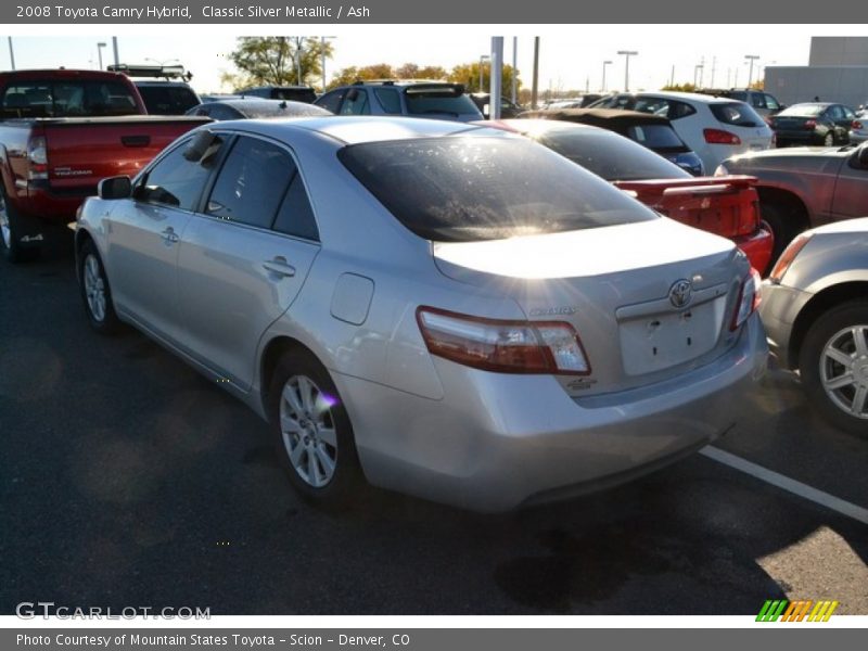 Classic Silver Metallic / Ash 2008 Toyota Camry Hybrid