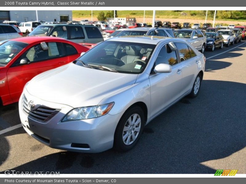 Classic Silver Metallic / Ash 2008 Toyota Camry Hybrid