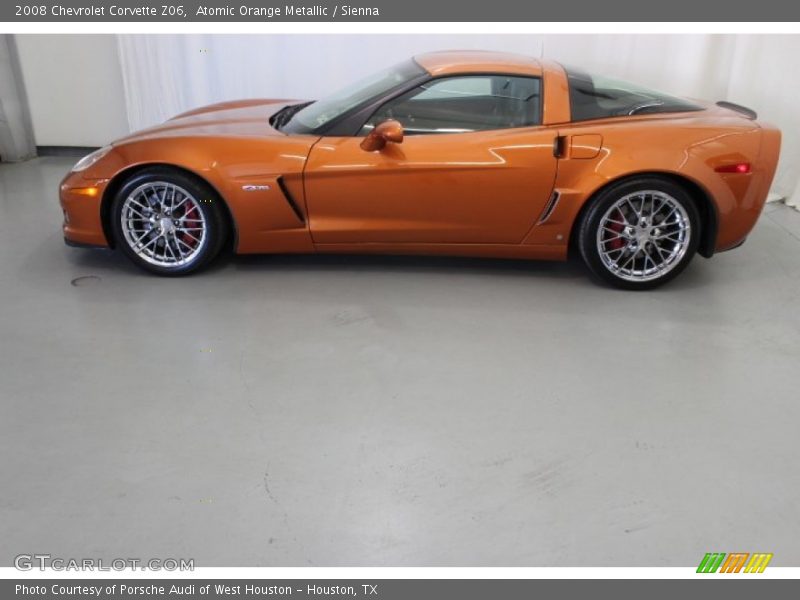  2008 Corvette Z06 Atomic Orange Metallic