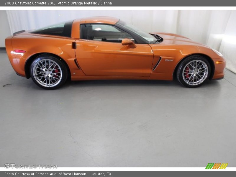 2008 Corvette Z06 Atomic Orange Metallic