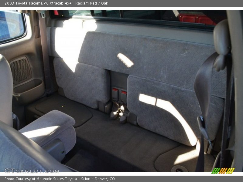 Radiant Red / Oak 2003 Toyota Tacoma V6 Xtracab 4x4