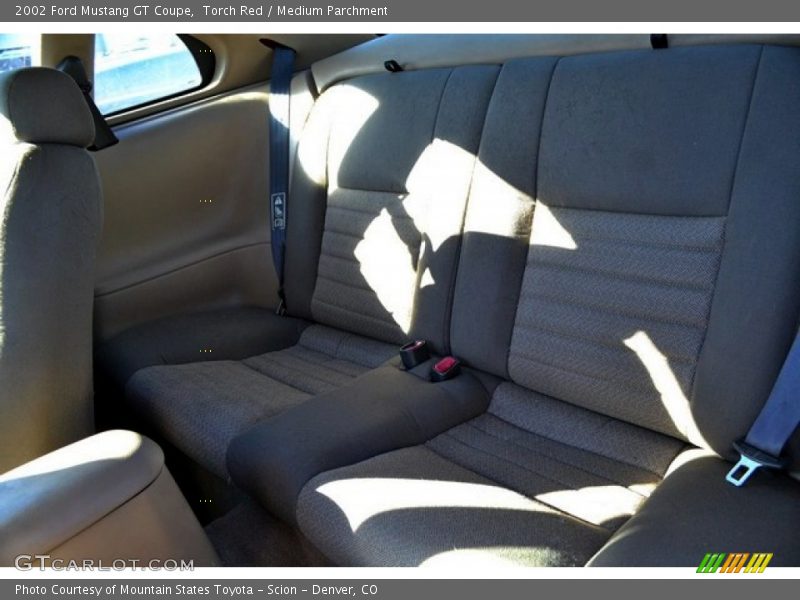 Torch Red / Medium Parchment 2002 Ford Mustang GT Coupe