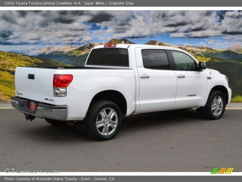 Super White / Graphite Gray 2009 Toyota Tundra Limited CrewMax 4x4