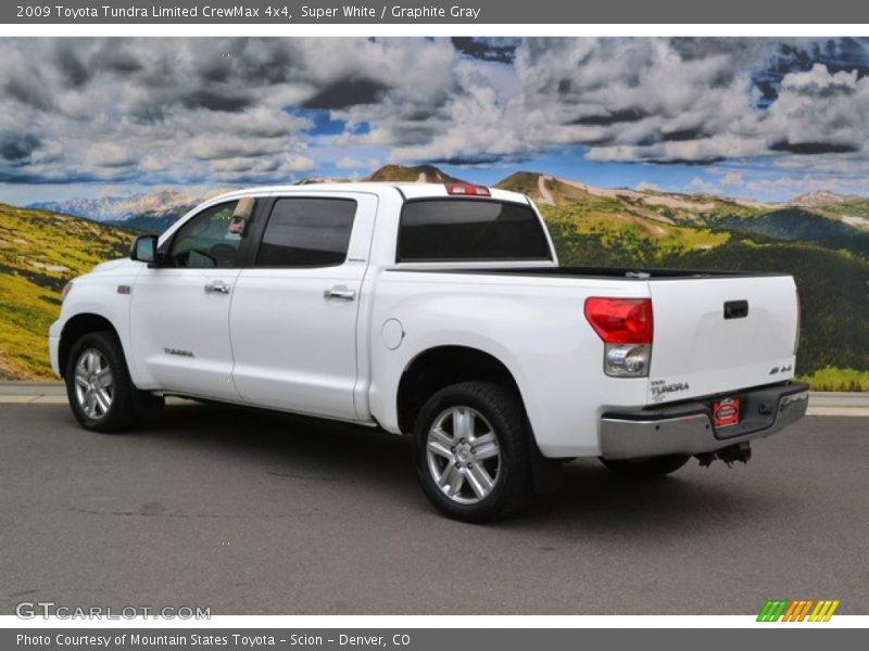 Super White / Graphite Gray 2009 Toyota Tundra Limited CrewMax 4x4