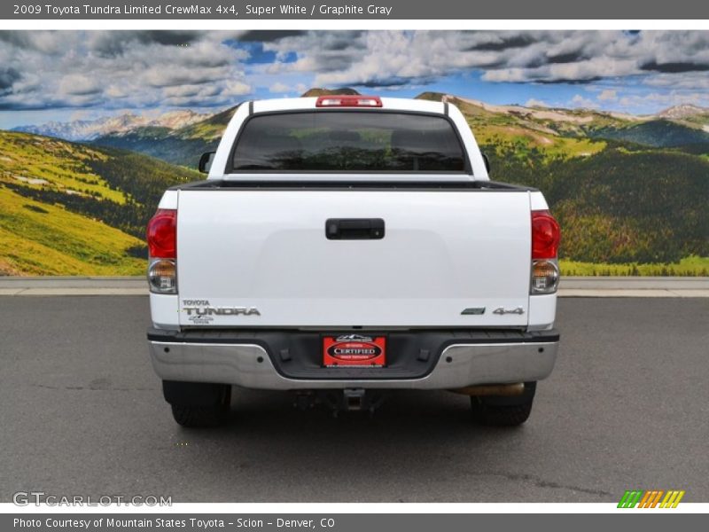 Super White / Graphite Gray 2009 Toyota Tundra Limited CrewMax 4x4
