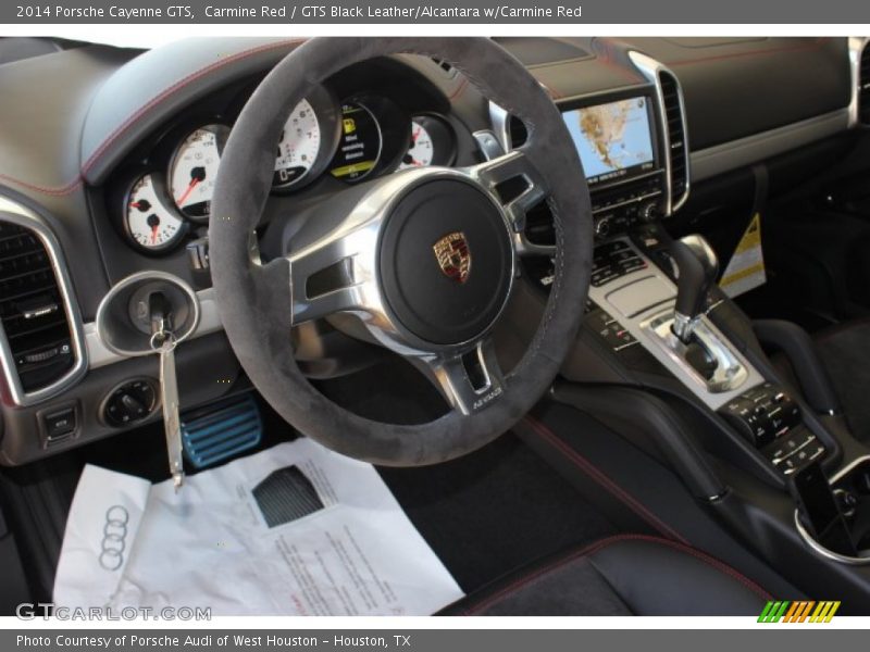 Dashboard of 2014 Cayenne GTS