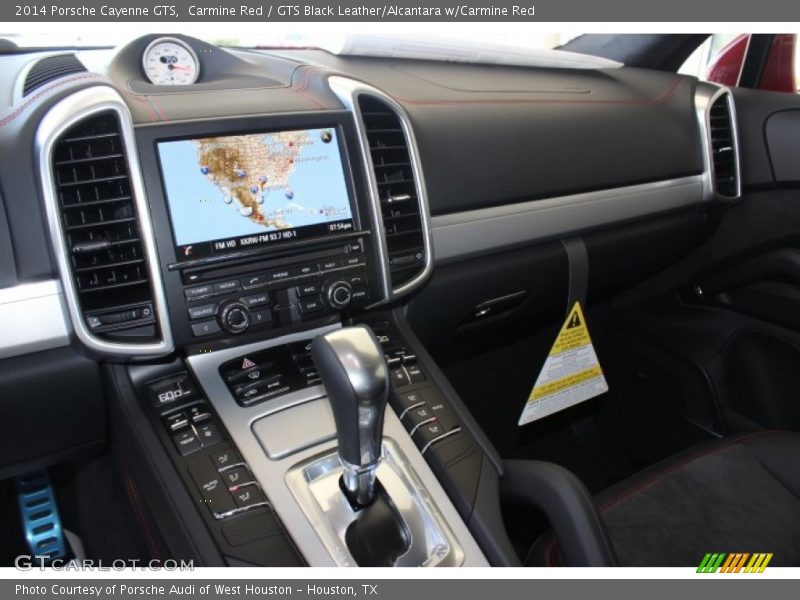 Controls of 2014 Cayenne GTS