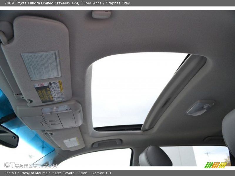 Super White / Graphite Gray 2009 Toyota Tundra Limited CrewMax 4x4