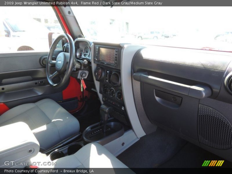 Flame Red / Dark Slate Gray/Medium Slate Gray 2009 Jeep Wrangler Unlimited Rubicon 4x4