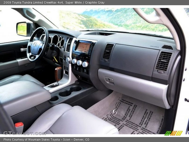 Super White / Graphite Gray 2009 Toyota Tundra Limited CrewMax 4x4