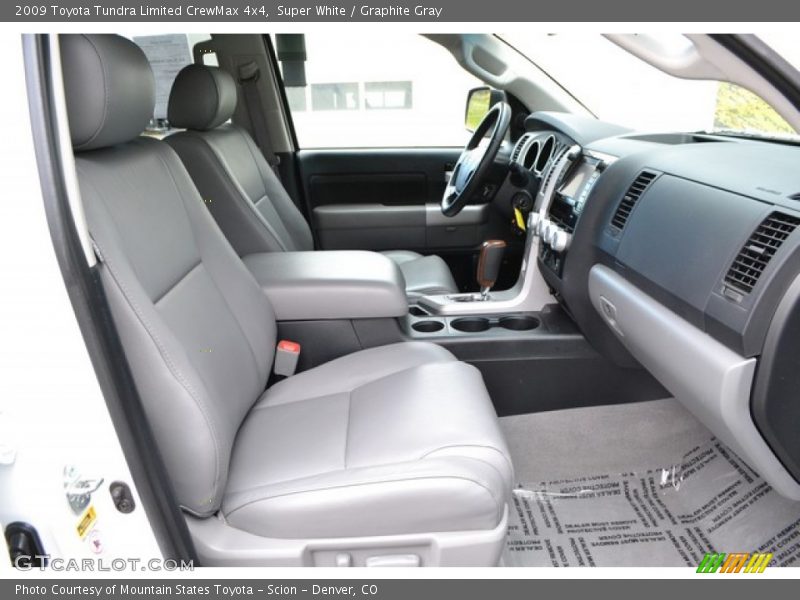 Super White / Graphite Gray 2009 Toyota Tundra Limited CrewMax 4x4