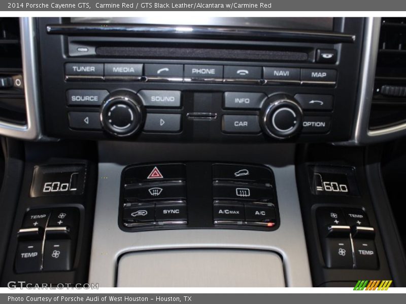 Controls of 2014 Cayenne GTS