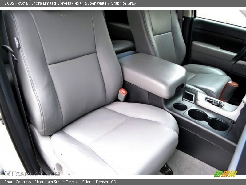 Super White / Graphite Gray 2009 Toyota Tundra Limited CrewMax 4x4