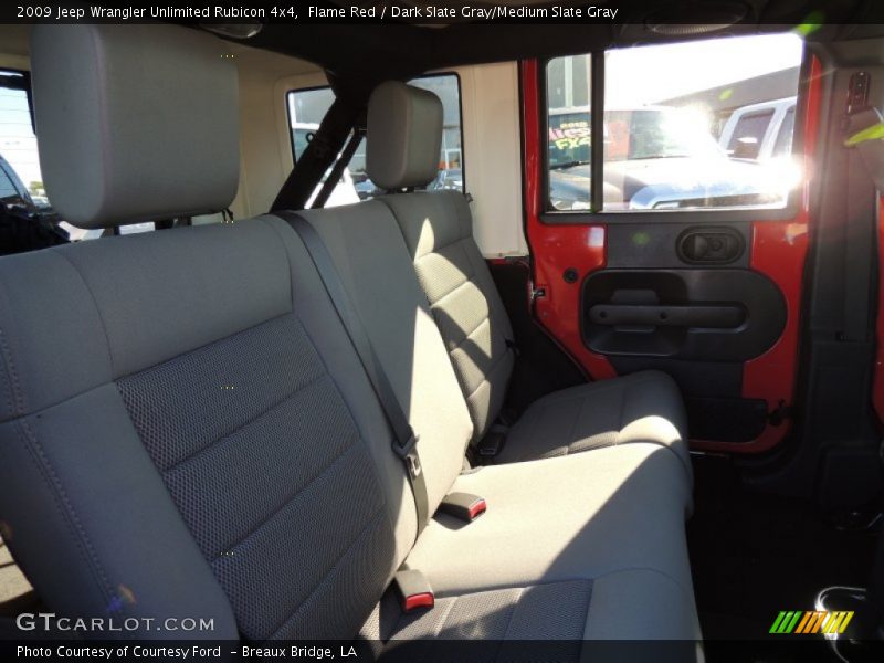 Flame Red / Dark Slate Gray/Medium Slate Gray 2009 Jeep Wrangler Unlimited Rubicon 4x4