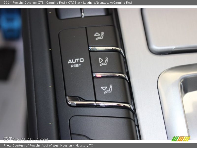 Controls of 2014 Cayenne GTS