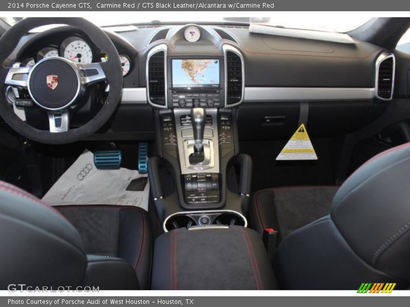 Dashboard of 2014 Cayenne GTS