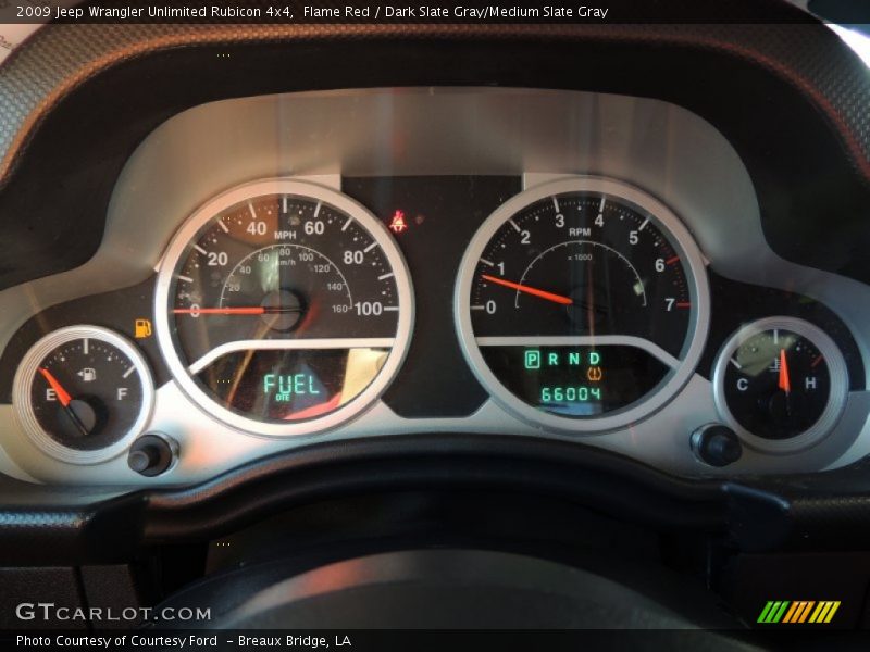 Flame Red / Dark Slate Gray/Medium Slate Gray 2009 Jeep Wrangler Unlimited Rubicon 4x4